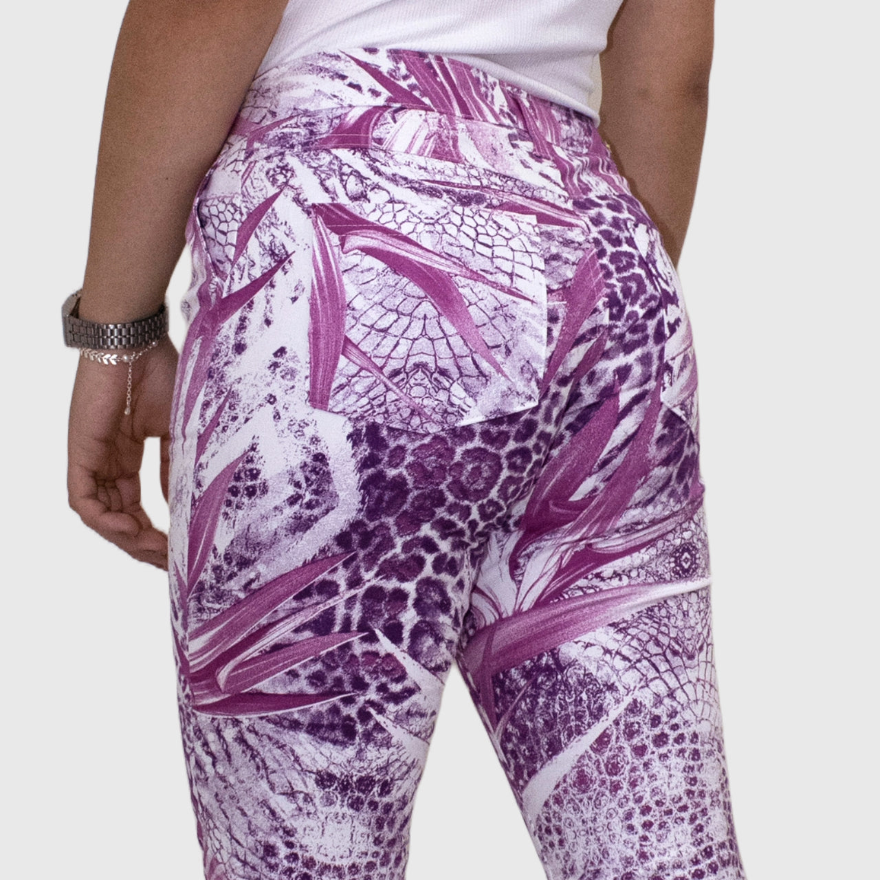 Calça Marialícia Estampada Feminina -