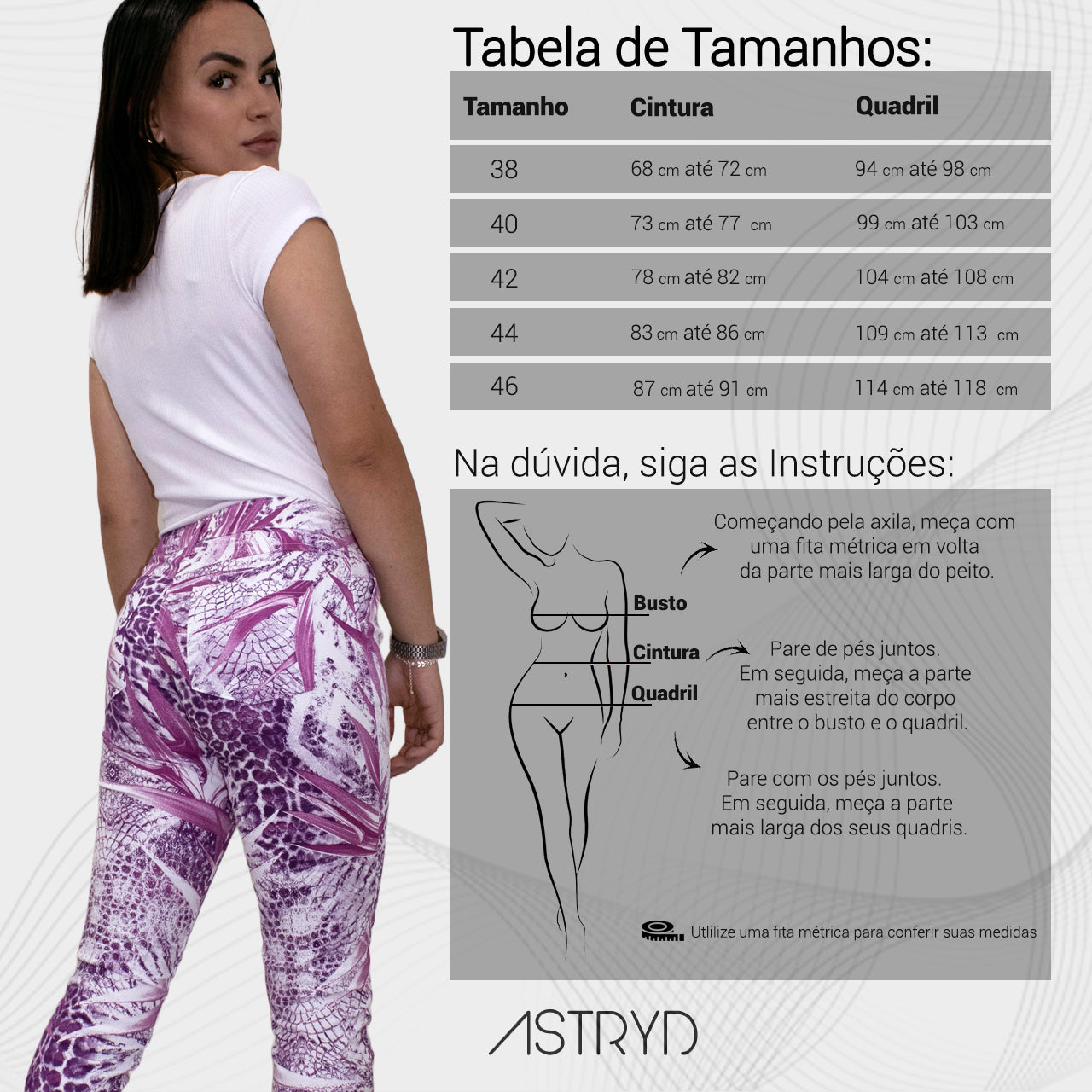 Calça Marialícia Estampada Feminina -