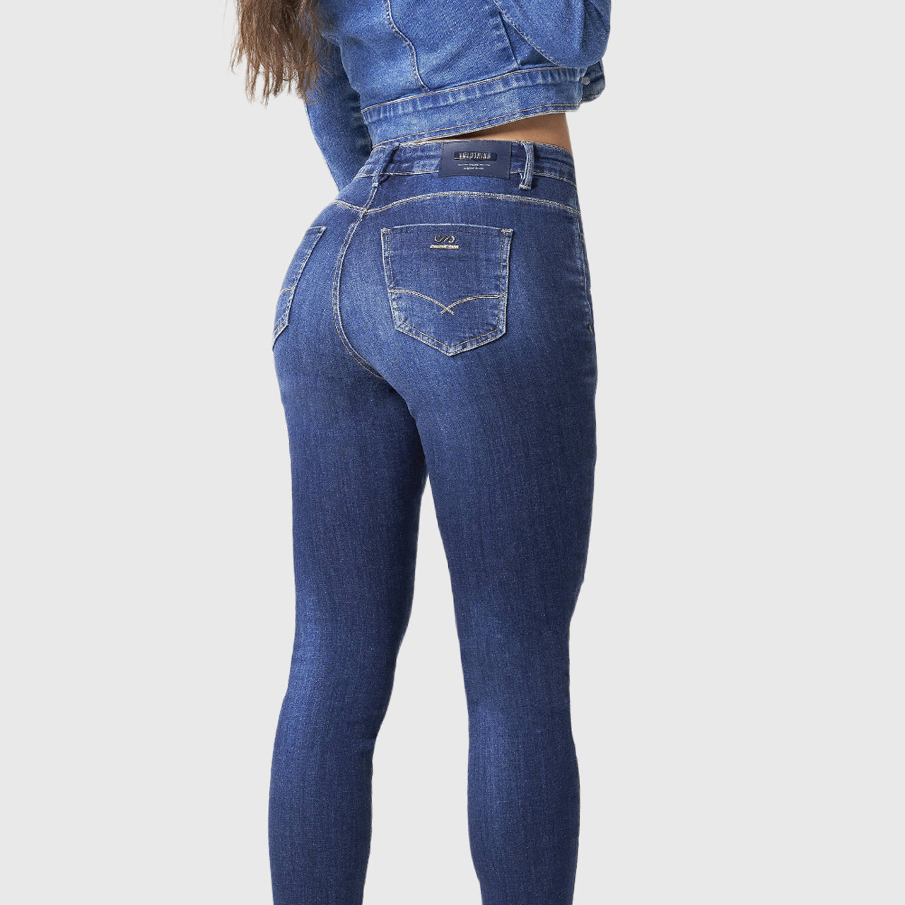 Calça Oppnus Jeans Destroyed Rasgado Cintura Alta -