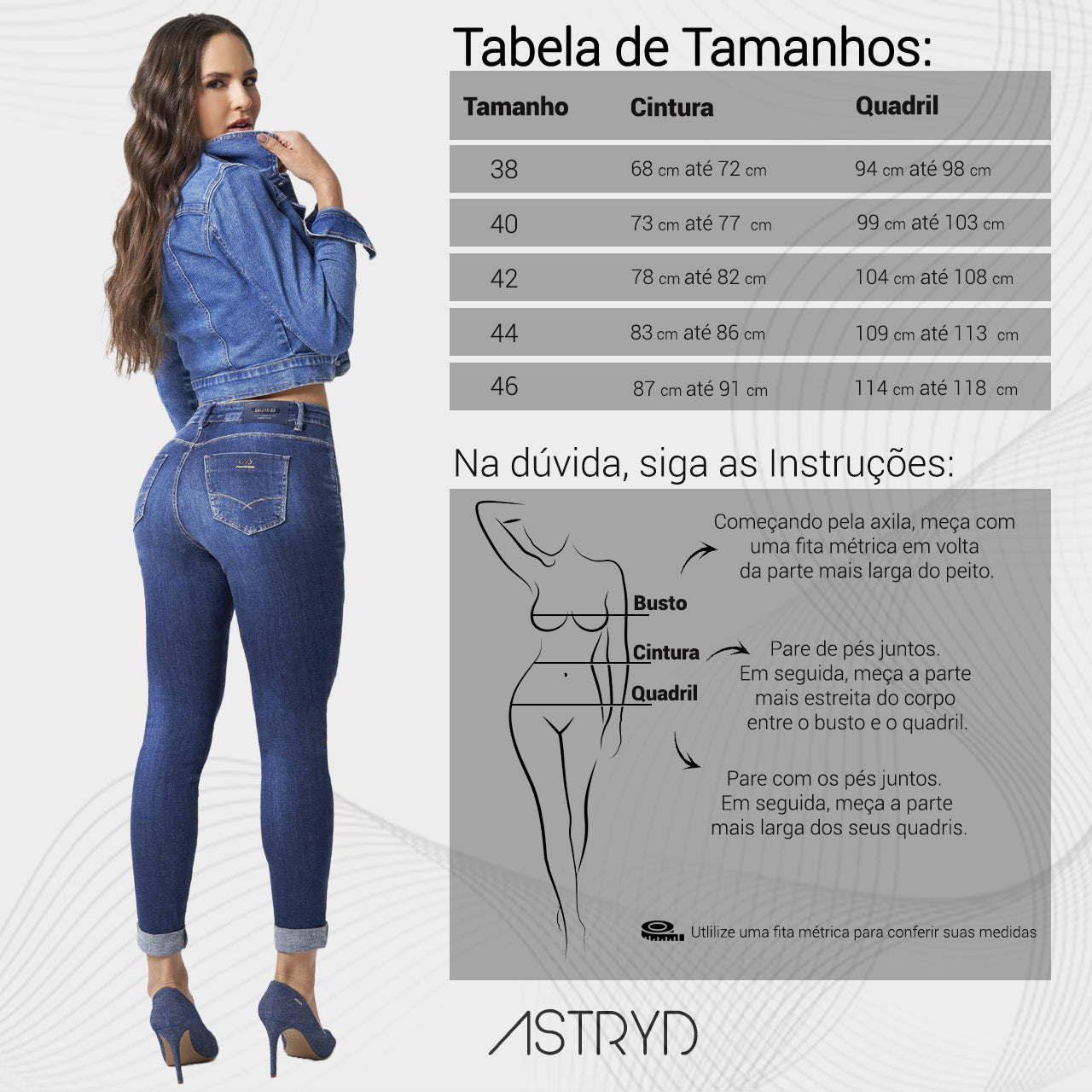 Calça Oppnus Jeans Destroyed Rasgado Cintura Alta -