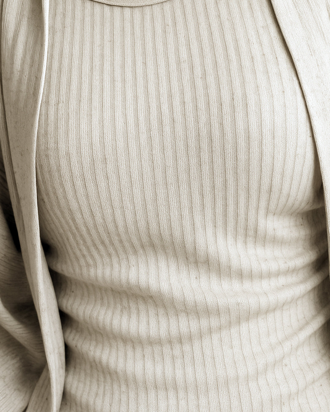 Conjunto Feminino Marialícia Regata + Cardigan Off-White